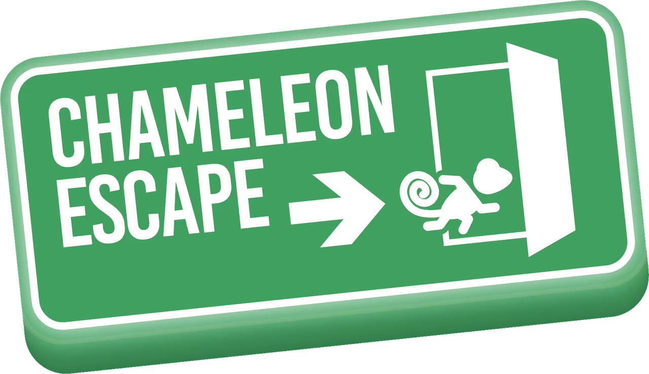 Chameleon Escape 3D logo