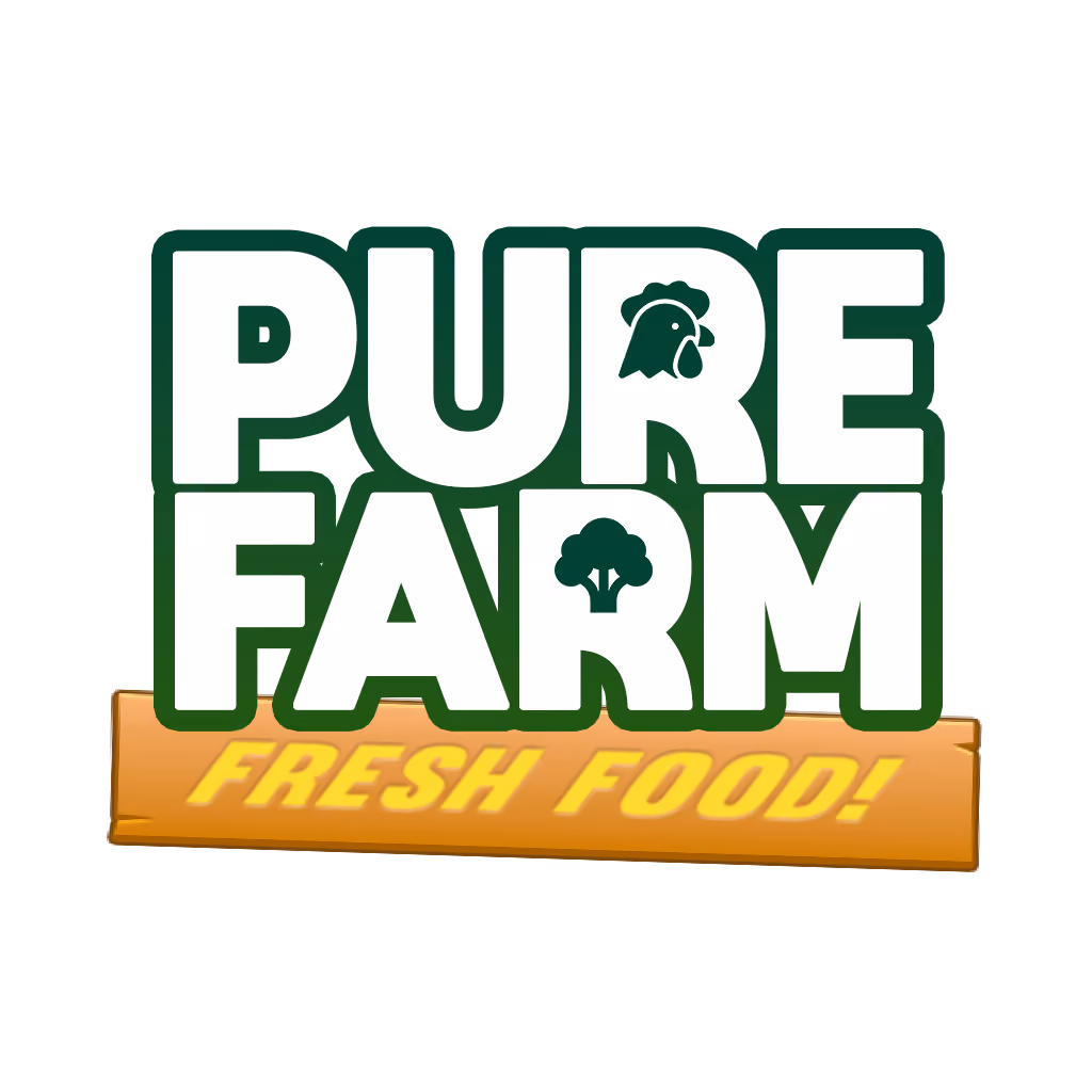 PureFarm: FreshFood logo